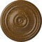 Ekena Millwork Reece Ceiling Medallion (Fits Canopies up to 6 3/4"), 21"OD x 1 1/4"P, Smokey Topaz Crackle CM21RESTC - alternate 1